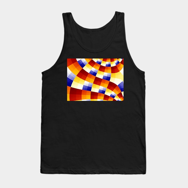 Lino Cut II Tank Top by rupertrussell